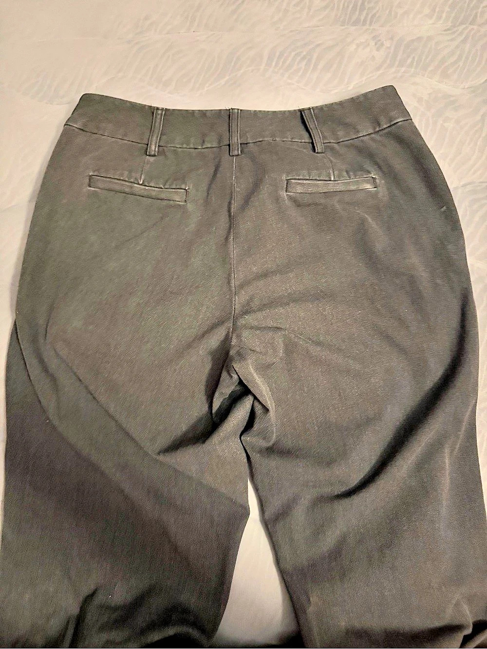 Pretty Sophisticate Women's Gray Trousers Size 4